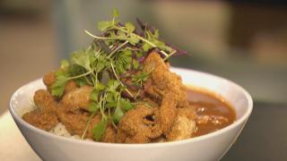 A dish from Soul Food Lounge, 3804 W. 16th St. (WTTW News)