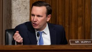 U.S. Sen. Chris Murphy, D-Conn., speaks during a hearing of the Senate Foreign Relations on Capitol Hill, on Dec. 7, 2021, in Washington. (AP Photo / Alex Brandon, Pool, File)