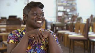 Timesha Brown experienced trouble finding housing after she was released from prison. (WTTW News)