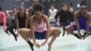 Performers with Deeply Rooted Dance Theater. (WTTW News)