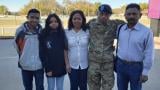 Juan Navarrete, right, is pictured with his family. (Submitted photo) 