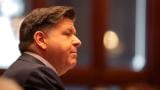 Gov. JB Pritzker delivers his 2026 State of the State address in the Illinois Capitol on Feb. 18, 2026. (Jerry Nowicki / Capitol News Illinois)