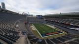 Soldier Field is seen prior to an NFL football game between the Chicago Bears and Green Bay Packers, Dec. 20, 2025, in Chicago. (AP Photo / Kamil Krzaczynski, file)