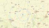 A map depicting the location of an earthquake recorded May 12, 2025. (U.S. Geological Survey)