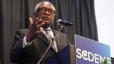 U.S. Rep. Jim Clyburn, D-S.C., speaks to attendees at the South Carolina Democratic Party's Blue Palmetto Dinner on May 29, 2026, in Columbia S.C. (AP Photo / Meg Kinnard, File)