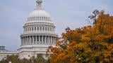 The Capitol is seen on Day 34 of the government shutdown, in Washington, Monday, Nov. 3, 2025. (AP Photo / J. Scott Applewhite)