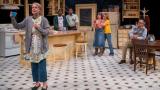 The cast of “Birthday Candles” at the Northlight Theatre. (Credit: Michael Brosilow)