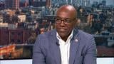 Illinois Attorney General Kwame Raoul appears on “Chicago Tonight” on Aug. 11, 2026. (WTTW News)