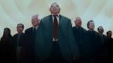 An illustration of seven special prosecutors in suits standing in a V shape looking straight ahead. (Illustration by Verónica Martinez / Injustice Watch)