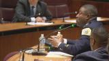 Chief Larry Snelling fields questions from alderpeople at a Sept. 22, 2023, committee hearing. (WTTW News)
