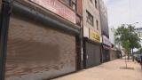 Retail businesses in South Chicago sustained property damage during recent incidents of looting. (WTTW News)