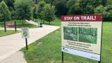 The Forest Preserve District of Cook County launched a campaign in 2023 to keep people off of "unofficial" trails, which were harming rare ecosystems. (Forest Preserve District of Cook County)