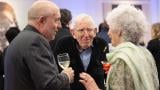 Bruce Sagan, center, is pictured at a WTTW | WFMT event. (WTTW)