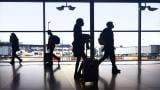 Air travelers are pictured at O'Hare International Airport in 2020. (Donte Tatum / iStock) 