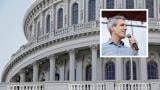 Background: The U.S. Capitol building. (Mesut Dogan / iStock) Inset: Evanston Mayor Daniel Biss. (Provided)