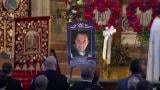 Mourners gathered inside St. Andrew’s Greek Orthodox Church in Chicago’s Edgewater neighborhood for the funeral of Chicago police Officer John Bartholomew on May 8, 2026. (WTTW News)