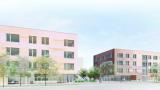 A rendering of the proposed apartment complex near Lawrence and Austin avenues in Jefferson Park. (Credit: Full Circle Communities) A rendering of the proposed apartment complex near Lawrence and Austin avenues in Jefferson Park. (Credit: Full Circle Communities)