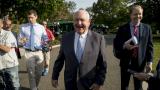 Agriculture Secretary Sonny Perdue laughs with a reporter on the North Lawn of the White House in Washington, Thursday, May 23, 2019. (AP Photo / Andrew Harnik) Agriculture Secretary Sonny Perdue laughs with a reporter on the North Lawn of the White House in Washington, Thursday, May 23, 2019. (AP Photo / Andrew Harnik)