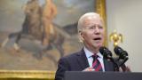 President Joe Biden speaks before signing H.J.Res.100, a bill that aims to avert a freight rail strike, in the Roosevelt Room at the White House, Friday, Dec. 2, 2022, in Washington. Themeasure passed Thursday by the Senateand Wednesday by the House binds rail companies and workers to a proposed settlement that was reached between the rail companies and union leaders in September. (AP Photo/Manuel Balce Ceneta) President Joe Biden speaks before signing H.J.Res.100, a bill that aims to avert a freight rail strike, in the Roosevelt Room at the White House, Friday, Dec. 2, 2022, in Washington. Themeasure passed Thursday by the Senateand Wednesday by the House binds rail companies and workers to a proposed settlement that was reached between the rail companies and union leaders in September. (AP Photo/Manuel Balce Ceneta)