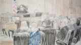Lawyers and defendants in the Ed Burke trial appear before Judge Virgina Kendall on Nov. 16, 2023. (WTTW News) Lawyers and defendants in the Ed Burke trial appear before Judge Virgina Kendall on Nov. 16, 2023. (WTTW News)