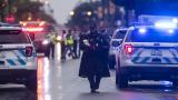 Chicago police investigate the scene of a mass shooting where more then a dozen people were shot in the Auburn Gresham neighborhood of Chicago, Tuesday, July 21, 2020. (Tyler LaRiviere / Chicago Sun-Times via AP) Chicago police investigate the scene of a mass shooting where more then a dozen people were shot in the Auburn Gresham neighborhood of Chicago, Tuesday, July 21, 2020. (Tyler LaRiviere / Chicago Sun-Times via AP)