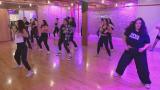 People dance during a class at DivaDance Chicago. (WTTW News)