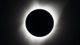 Total solar eclipse, Aug. 21, 2017, photographed from Madras, Oregon. (NASA / Aubrey Gemignani)