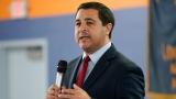 Wisconsin Attorney General Josh Kaul speaks at a campaign stop on Oct. 27, 2022, in Milwaukee. (AP Photo / Morry Gash, File)
