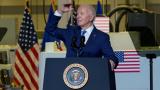 President Joe Biden delivers remarks on his "Investing in America agenda" at Gateway Technical College, Wednesday, May 8, 2024, in Sturtevant, Wis. (AP Photo / Morry Gash)