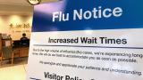 An early flu season in 2018 led to an increased volume of patients at many Chicago-area hospitals. (Brandis Friedman / WTTW News) An early flu season in 2018 led to an increased volume of patients at many Chicago-area hospitals. (Brandis Friedman / WTTW News)