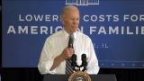 President Joe Biden pledged Wednesday to replace all 400,000 lead service lines in Chicago, saying Mayor Lori Lightfoot had urged him to make it a high priority. (WTTW News) President Joe Biden pledged Wednesday to replace all 400,000 lead service lines in Chicago, saying Mayor Lori Lightfoot had urged him to make it a high priority. (WTTW News)