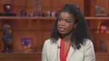 Cook County State’s Attorney Kim Foxx appears on “Chicago Tonight” on March 18, 2020. (WTTW News) Cook County State’s Attorney Kim Foxx appears on “Chicago Tonight” on March 18, 2020. (WTTW News)