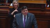 Illinois Gov. J.B. Pritzker delivers his second State of the State address in Springfield on Wednesday, Jan. 29, 2020. (WTTW News via Blue Room Media) Illinois Gov. J.B. Pritzker delivers his second State of the State address in Springfield on Wednesday, Jan. 29, 2020. (WTTW News via Blue Room Media)