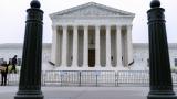 The U.S. Supreme Court is seen early Tuesday, May 3, 2022 in Washington. (AP Photo / Jose Luis Magana)