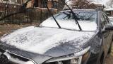 The remnants of Sunday's 1.8-inch snowfall, Nov. 27, 2023. (Patty Wetli / WTTW News) The remnants of Sunday's 1.8-inch snowfall, Nov. 27, 2023. (Patty Wetli / WTTW News)