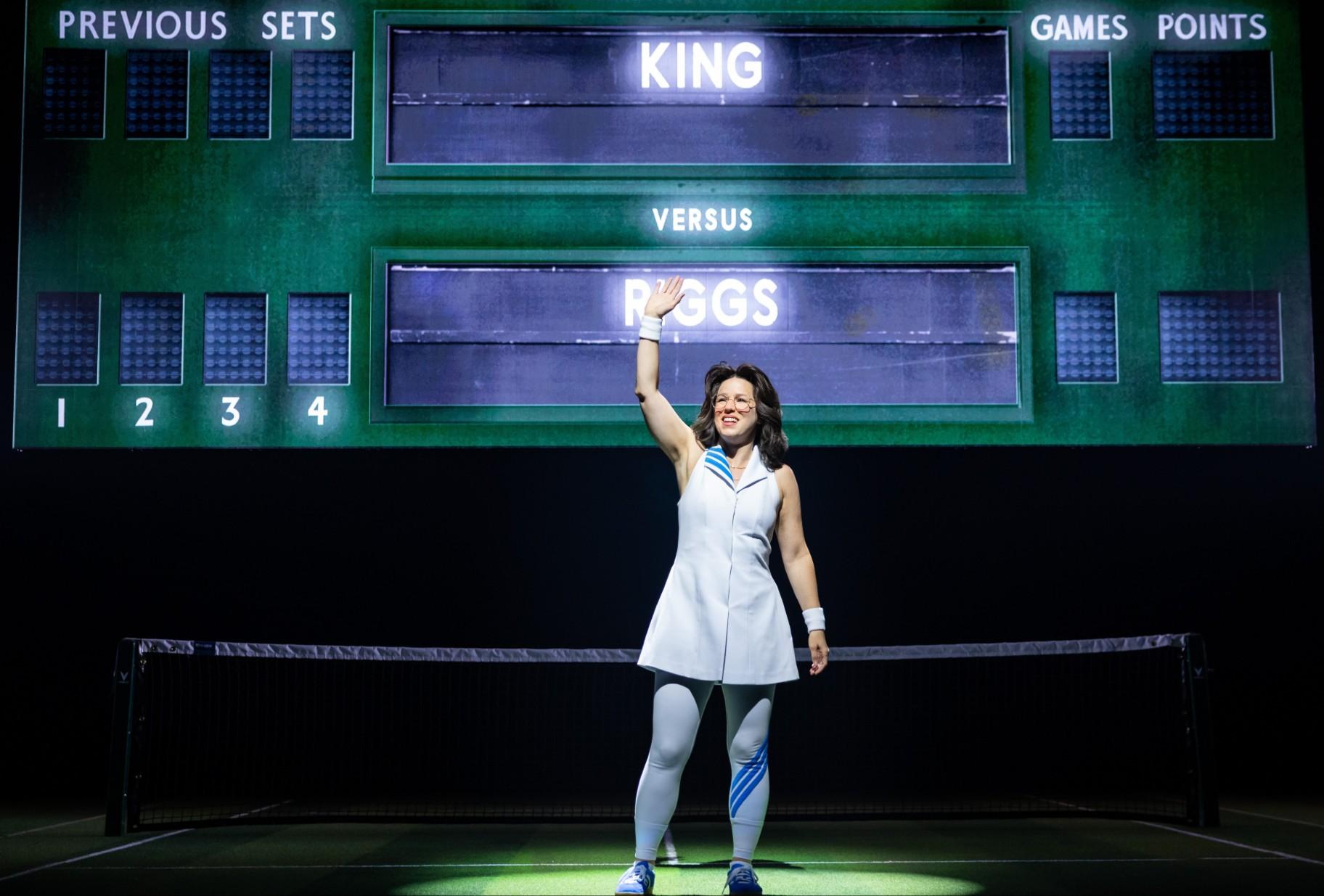 Chilina Kennedy as “Billie Jean” at the Chicago Shakespeare Theater. (Justin Barbin Press) 