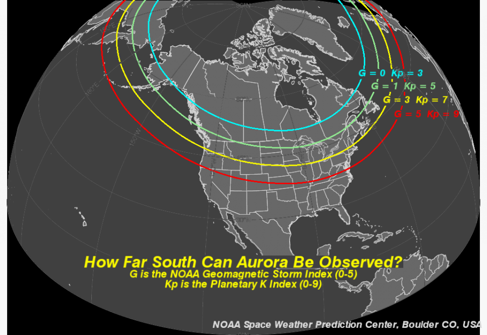 How to read the jargon in a space weather forecast: Mind your G’s and kp's. (National Oceanic and Atmospheric Administration)