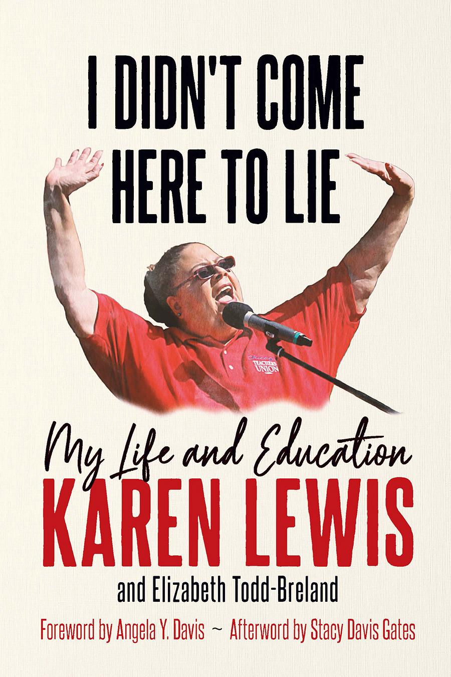 The cover of “I Didn’t Come Here to Lie: My Life and Education”