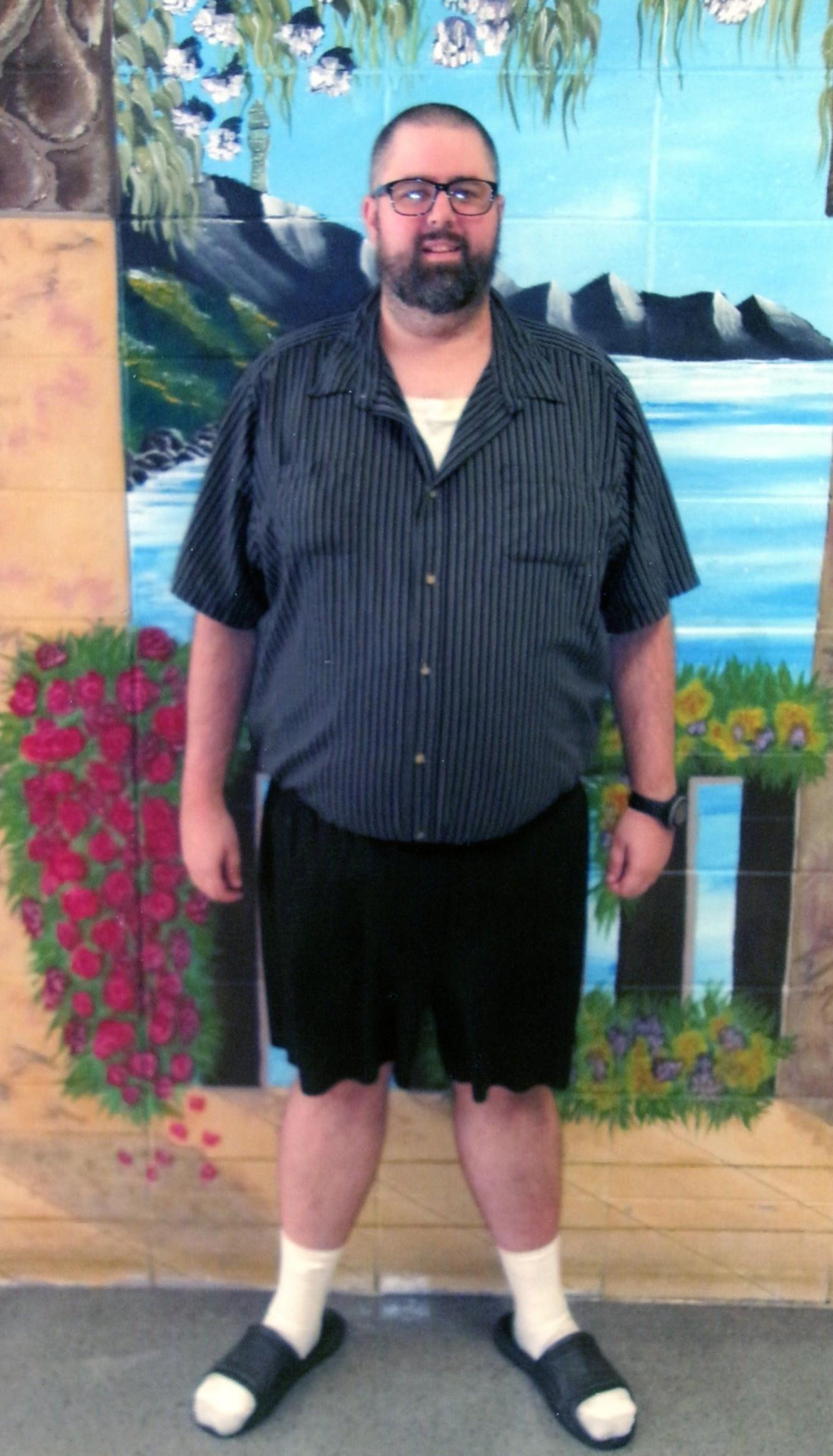 “It really feels like as a whole, I’ve been forgotten. I’ll have this stigma for the rest of my life. I have no interest in hurting people,” Sam Rutherford told WTTW News during a visit to the Treatment and Detention Facility in Rushville, Ill., where he’s been living since 2007. (Courtesy of Betty Rutherford)