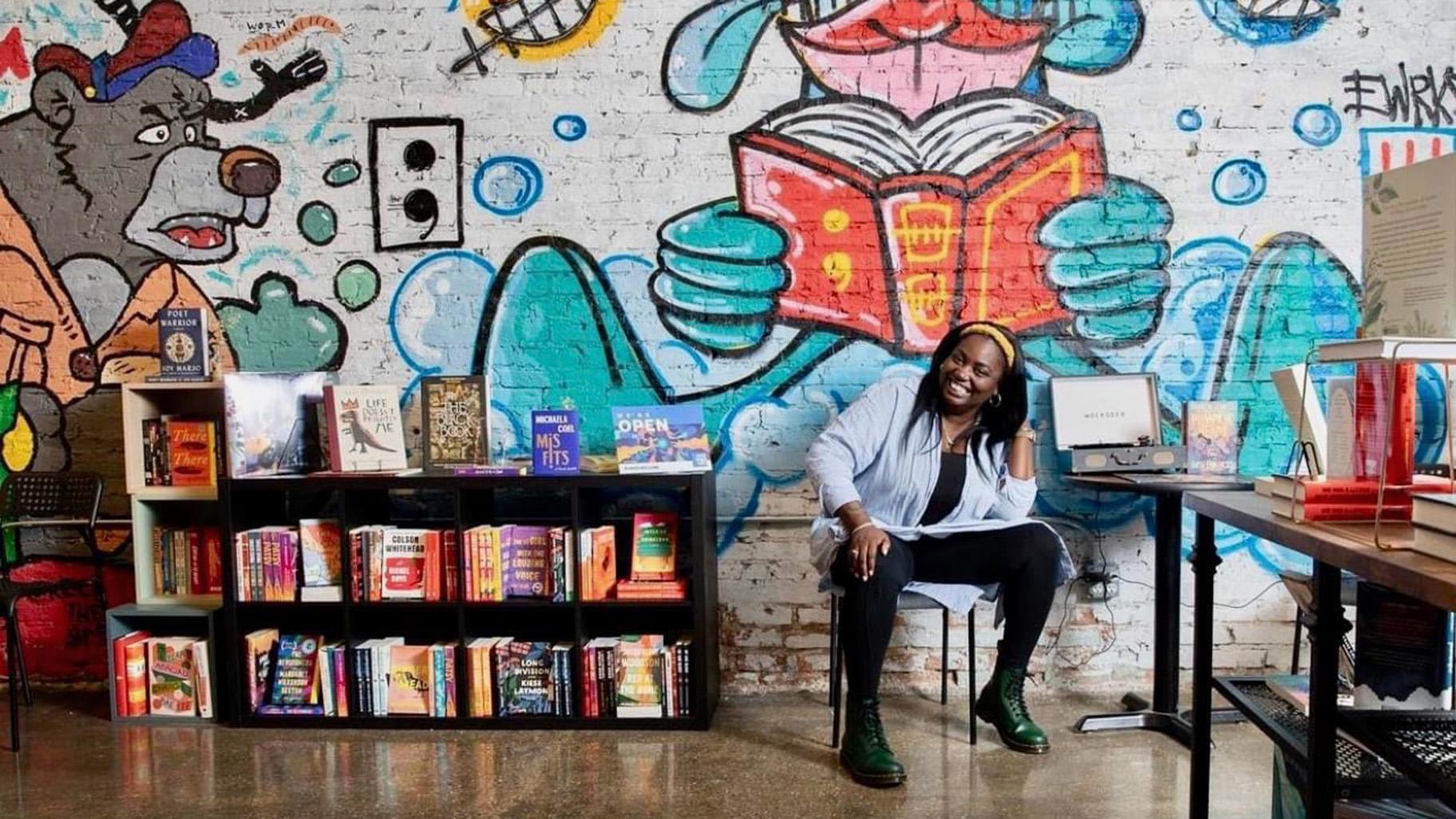 Semicolon Books owner Danielle Moore. (Courtesy of Danielle Moore)