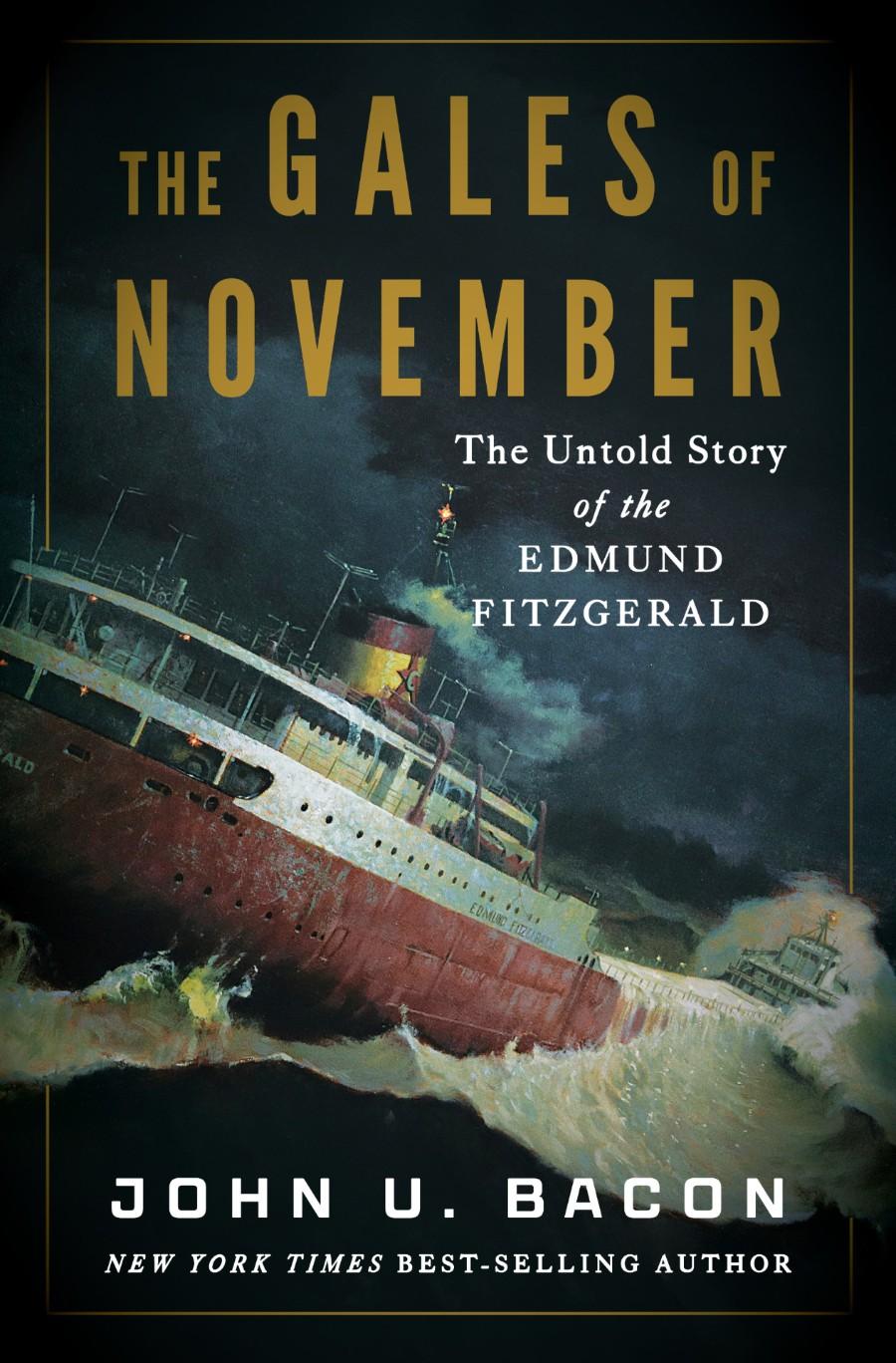 The cover of “The Gales of November: The Untold Story of the Edmund Fitzgerald.” (Provided)