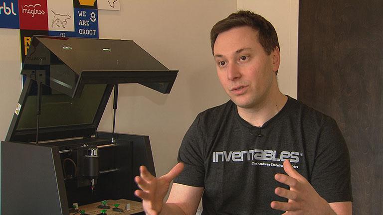 Zack Kaplan, founder of Inventables