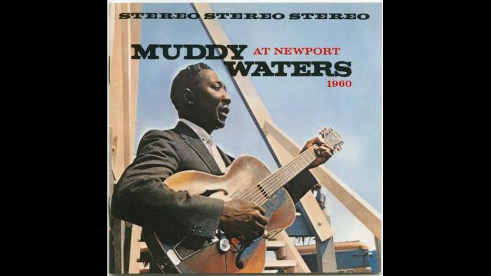 Muddy Waters - Chess LP Cover - at Newport Jazz Festival