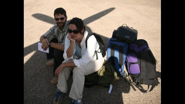 “Stranded on a remote airstrip in Baidoa, Somalia” (Courtesy of Jeffrey Gettleman)