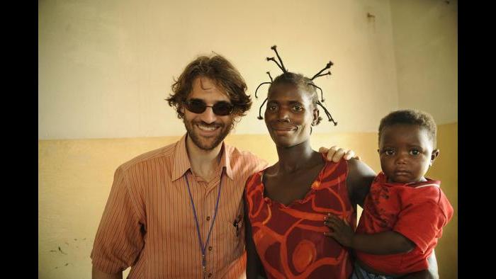 “Many women in central Africa favor this hairstyle. Dungu, Congo” (Courtesy of Jeffrey Gettleman)