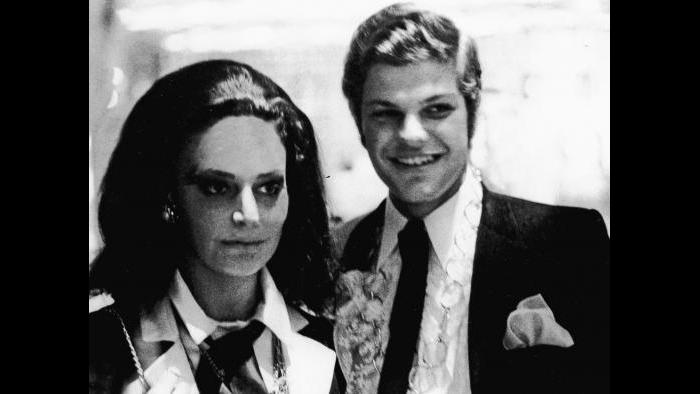 Diane and Egon at a party at the Venice Film Festival, 1967. (Photo by Countess Marina Cicogna, courtesy of Countess Marina Cicogna)