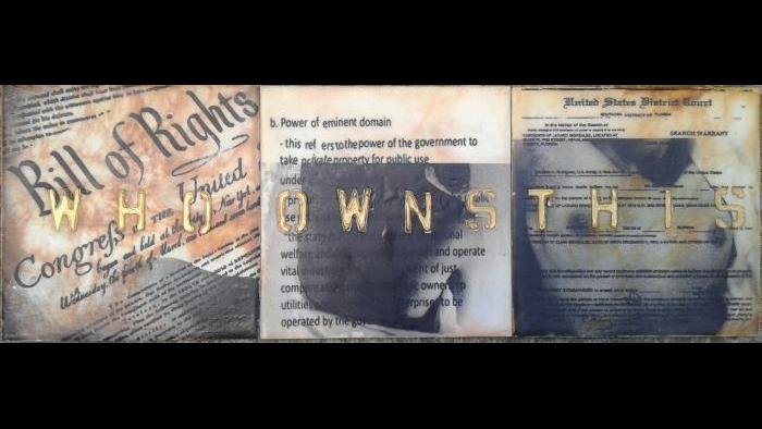 "Who Owns This" by Kelly Matthews (Courtesy of  Caren Helene Rudman)
