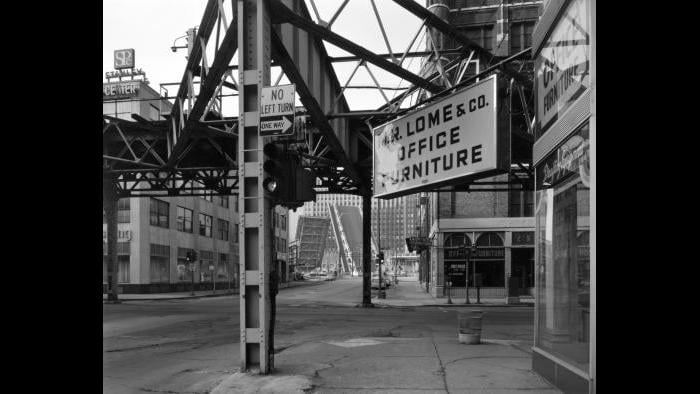 Bob Thall, Chicago (Lake and Franklin Street), 1979