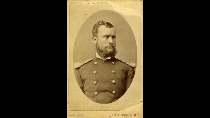 After the Battle of Little Big Horn, Captain Erasmus Corwin Gilbreath's company was sent to the Dakota Territory. (Courtesy Pritzker Military Museum)