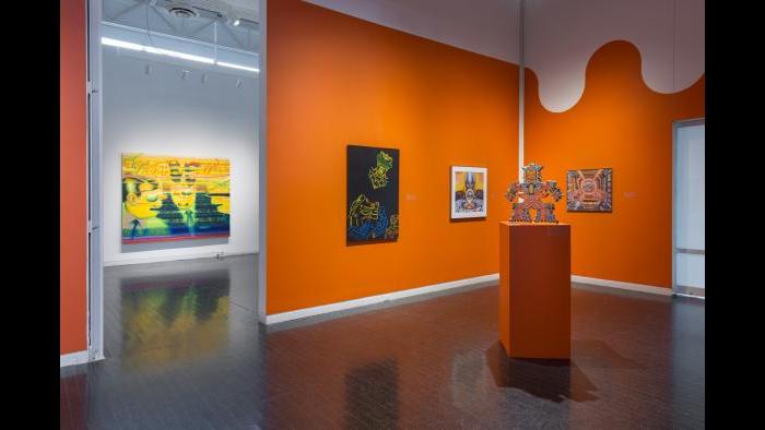 From the exhibition “Kings and Queens: Pinball, Imagists and Chicago.” (James Prinz / Elmhurst Art Museum)